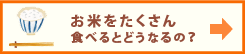 お米をたくさん食べるとどうなるの？