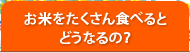 お米をたくさん食べるとどうなるの？