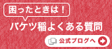 困ったときは！バケツ稲よくある質問