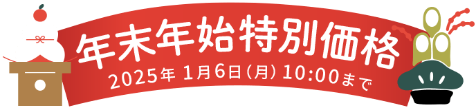年末年始特別価格